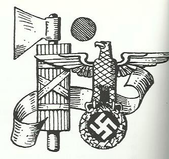 Nazismo e fascismo, insieme nello stesso simbolo