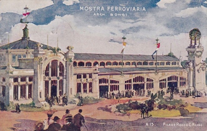 Esposizione-milano-1906 Mostra ferroviaria