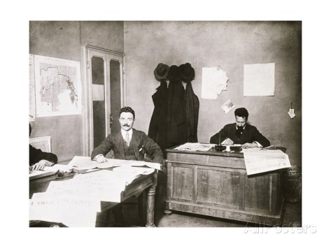 cesare-battisti-sitting-at-his-desk-at-headquarters-of-il-popolo-d-italia
