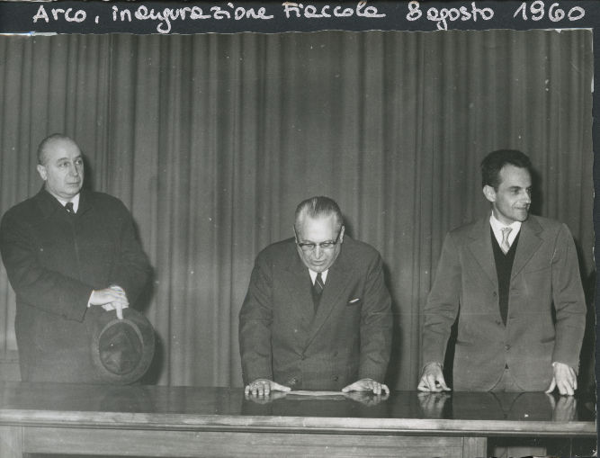 a destra Vittorio Agnini 1960