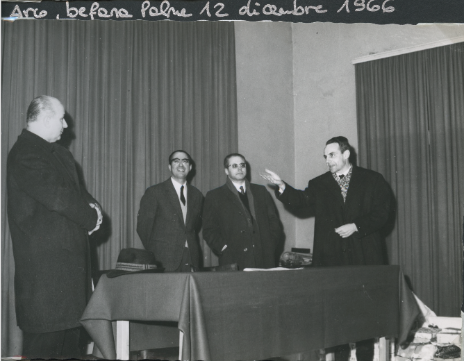 a destra Vittorio Agnini 1966
