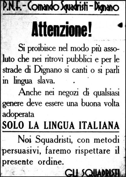 Fascist_italianization