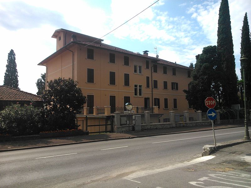 Villa Maria Elisabetta a Fasano di Gardone Riviera, sede della stazione di intercettazione del Sicherheitsdiens