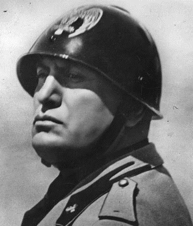 Benito Mussolini (1883 - 1945) the Italian dictator in 1934. (Photo by Topical Press Agency/Getty Images)