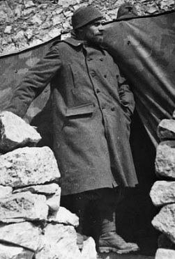 Camillo Andriollo di Olle (Borgo Valsugana) nel 1942 a Stermitza (Bosnia – Erzegovina) nell’11° battaglione Alpini della divisione “Pusteria”