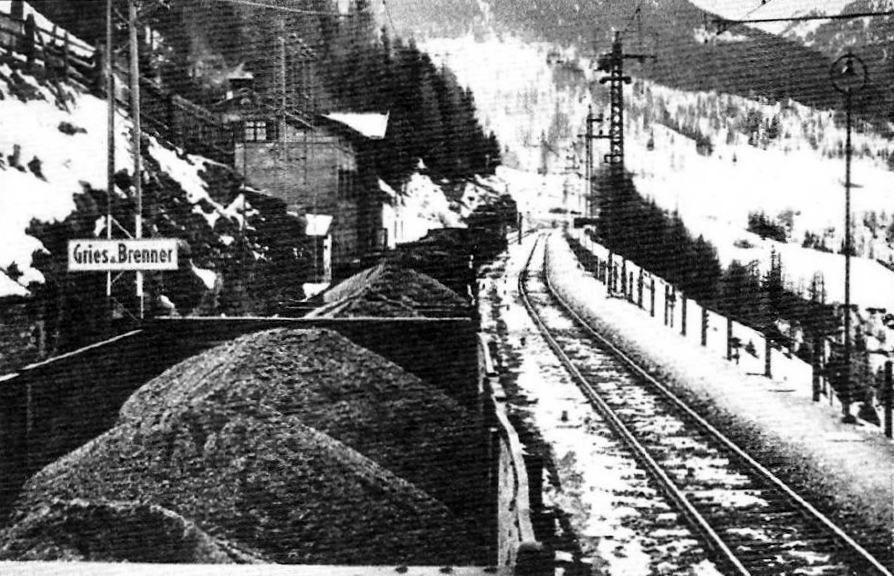 Carbone tedesco sui treni al Brennero