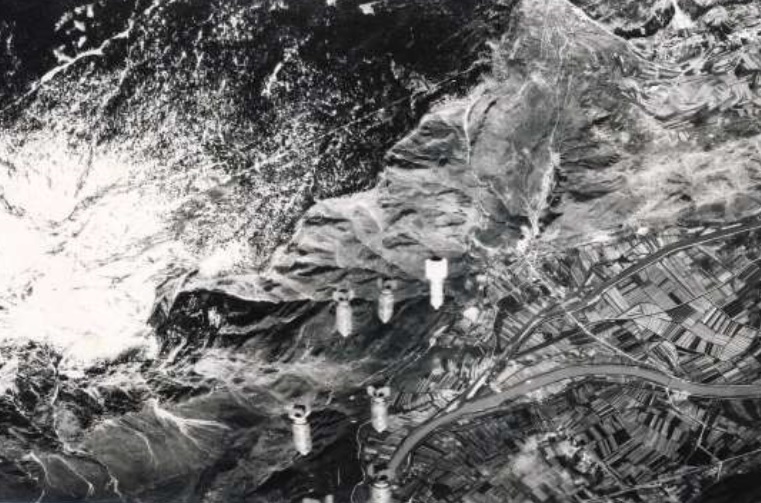 Viadotto dell’Avisio, 19 aprile 1945: aerei del 451° BG lanciano bombe sul bersaglio