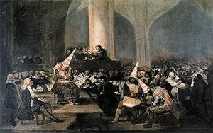 Tribunale Inquisizione di Goya