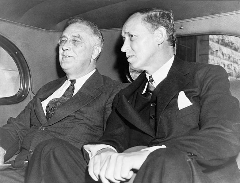 Harry Lloyd Hopkins con Roosevelt